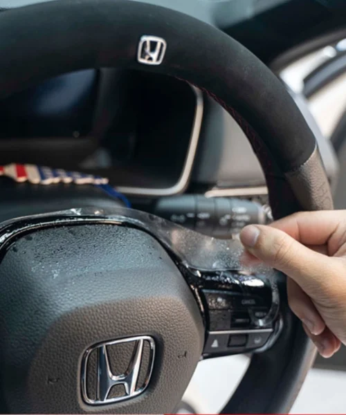Dán Ppf Nội Thất Honda Civic Chống Xước Bảo Vệ Mọi Chi Tiết 8