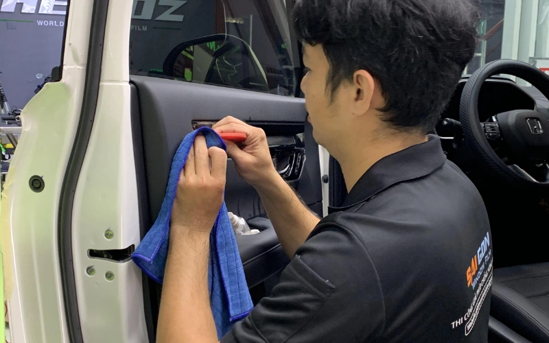 Quy Trình Dán Ppf Nội Thất Honda Crv Đúng Kỹ Thuật