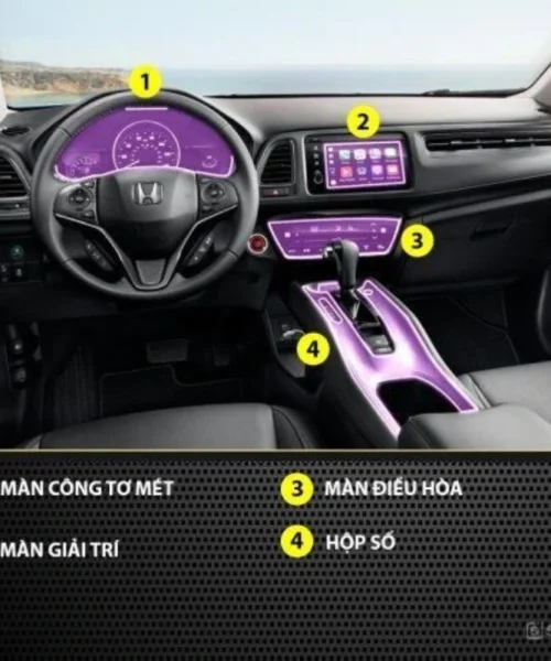 Gợi Ý Các Gói Dán Ppf Nội Thất Honda Hrv Hàng Đầu 7