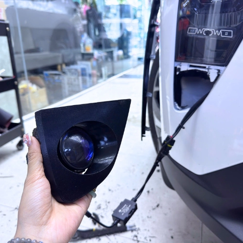 Dưỡng Đèn Gầm 2 In Lắp Xe Vinfast Limo Green In 3D Chắc Chắn 8