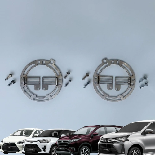 Pát lắp đèn gầm 3 inches xe Toyota 2